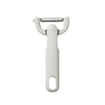 Hiroekza 3-in-1 Rotating Peeler with Bottle Opener - Y-shaped Effortless Vegetable Potato Fruit Peeler, Ergonomic Grip, Stainless Steel Blades Yellow