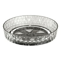 Hiroekza 360° Rotating Spice Rack - Multifunctional Kitchen & Living Room Storage Turntable White