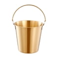 thumbnail image 1 of Hiroekza 700mL Ice Bucket Stainless Steel Creative Champagne Beer Bucket for Parties Bar Restaurant Outdoor Picnics Gold, 1 of 6
