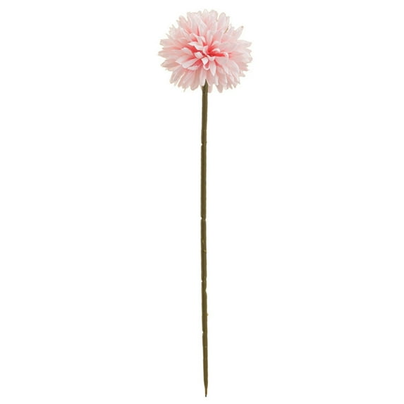 Hiroekza Artificial Flower - Globe Chrysanthemum 32cm Real-Looking Fake Flowers for Home Wedding Party Decoration Indoor Outdoor UV Resistant Pink