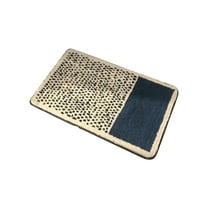 Hiroekza Bathroom Rugs Non Slip Washable Bath Mat 40x60cm Quick Dry Anti Mold Polyester Fiber Shower Rug for Bathroom Floor Tub and Shower Cloud Comfort Bath Rug Blue