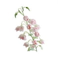 thumbnail image 1 of Hiroekza Bellflower Artificial Flowers Faux Flower Home Garden Party Decor Wedding Decoration No Fade Fake Flowers Light Pink, 1 of 3