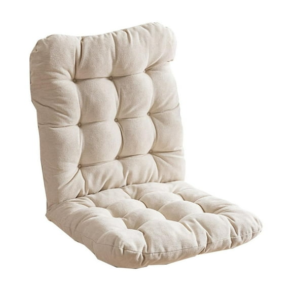 Hiroekza Chenilles Solid Color Seat Cushion Soft Simples Can Be Tied with Elastic Ones Piece Cushion Kitchen Restaurant Cushion Backrests