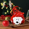 thumbnail image 1 of Hiroekza Christmas Decorations, Christmas Gift Bag Christmas Eve Gift Box Reusable Cookies Candy Treat Pouch Holiday Gift Bag Party Favors Wrapping Packaging, 1 of 6