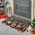 thumbnail image 1 of Hiroekza Christmas Decorations, Christmas Themed Decorative Floor Mat Stain Sturdy and Easy to Clean Bathroom Floor Mat Christmas Gifts for Kids, 1 of 6
