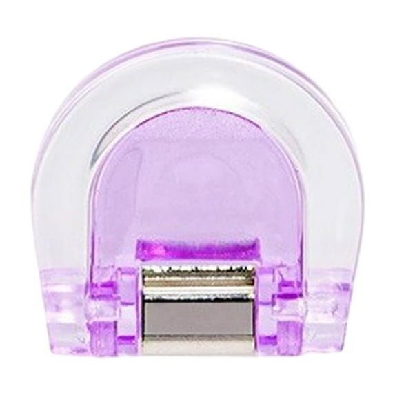 Hiroekza Clear Binder Clips Long Tail Document Clips Plastic Stationery Clamps 2.8x2.6x1cm Multi-Color for Receipts Snack Bags A4 Papers Organizer