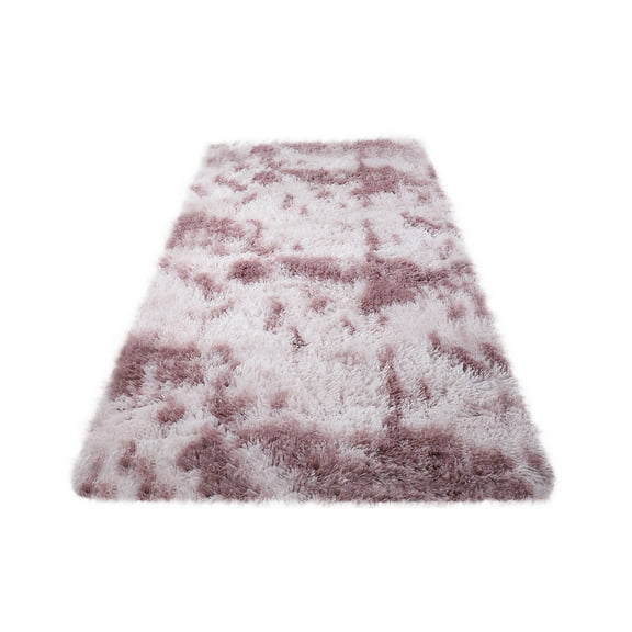 Hiroekza Cloud Comfort Runner Rug Scandinavian Style Area Rugs for Bedroom Living Room 63x20in - Super Soft Suede Polyester Skin Friendly Non-Slip Washable Runner Rug Bedside Decor Purple