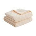 thumbnail image 1 of Hiroekza Cotton Knitted Gauze Summer Throw Blanket - Double Layer Thread Quilt for Summer & Winter - Skin-friendly Lightweight Cooling Comforter for Hot Sleepers - 40x60in Beige, 1 of 6