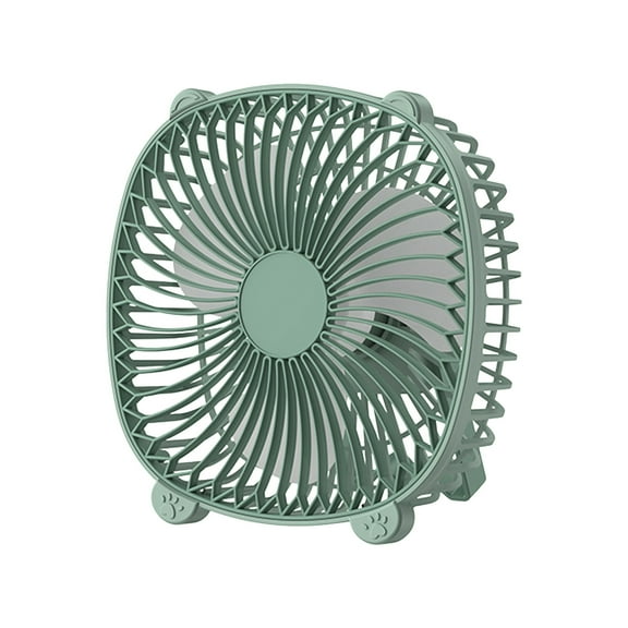 Hiroekza Dormitory Desktop Portable Silent Small Fan USB Multifunctional Fan,Dorm Fan,Office Fan,Summer Essentials Green