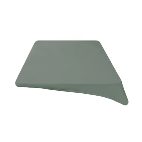 Hiroekza Elastic Fitted Tablecloth 35x59" Rectangle - Washable Stretch Kitchen Dining Table Cloths - Solid Color Indoor Outdoor Table Cover for Wedding Banquet Birthday Party Decor Green