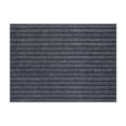 thumbnail image 1 of Hiroekza Entryway Rugs 30x20in - Non-Slip Rubber Backing Front Door Mat Stylish Durable Striped Polyester Carpet - Cuttable Design Gray, 1 of 8