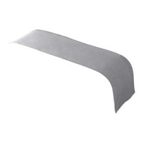 Hiroekza European Hotel-Style Bed Runner Bed Scarf - Soft Fiber Decorative Towel Cover for 1.8m Bed & Tables Gray