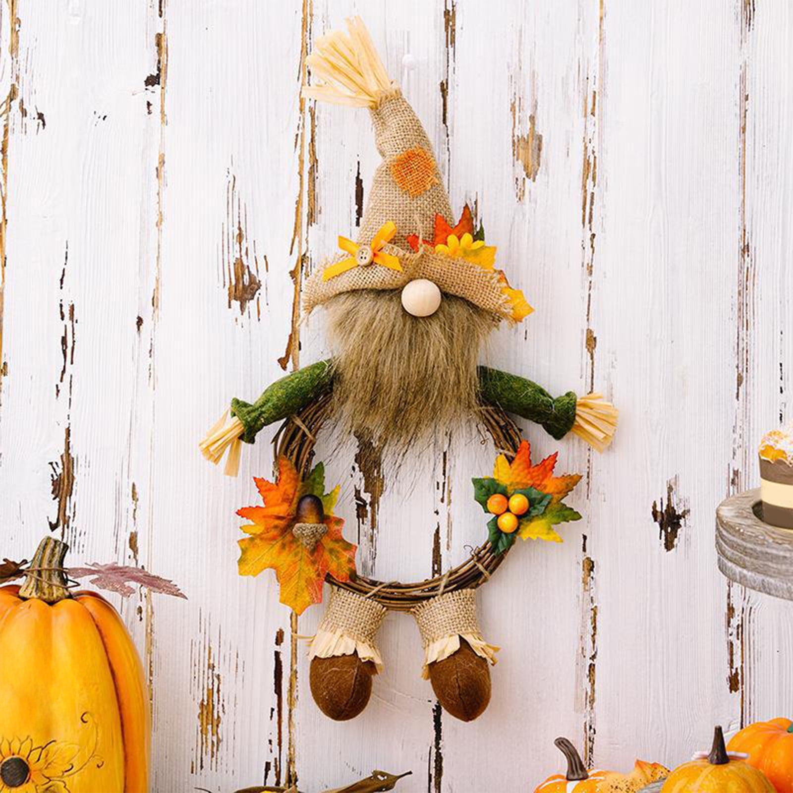Hiroekza Fall Decor Thanksgiving Decorations Harvests Season Burlaps ...