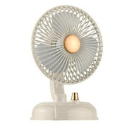 Hiroekza Fan Clearance!Vintage Desk Fan, 136 Degree Pivoting Head,Free Variable Speed Adjustment Circulator Fan For Bedroom Home Office