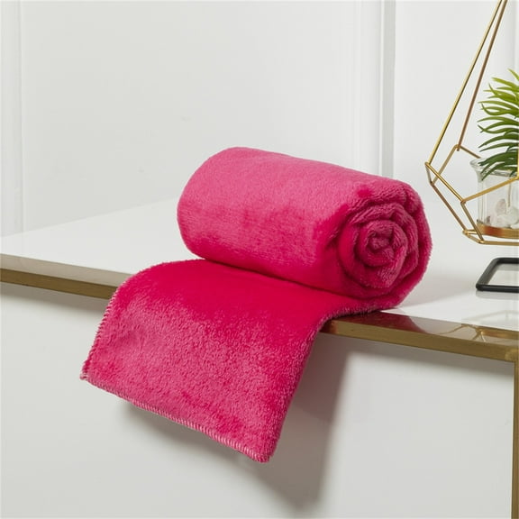 Hiroekza Fleece Blanket 70*100 CM Throw Blanket for Couch, Fuzzy Soft Cozy Blanket –, Soft,, Warm, Cozy – for Bed, Sofa, Camping, Travel Camping Blanket