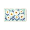 thumbnail image 1 of Hiroekza Floral Bathroom Rugs Non Slip Washable Bath Mat 40x60cm - Super Soft, Quick Dry, Anti Mold, Cloud Comfort for Bathroom Floor, Tub and Shower, 1 of 6
