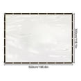 thumbnail image 1 of Hiroekza Garden Decor Garden Supplies,Clear Tarps Poly Tarpaulin Outdoor Garden Rainproof Covering Clear Vinyl Tarp With For Patio For Covering Henhouse Porch Canopy Plant Camping Spring Clearance, 1 of 2