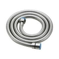 thumbnail image 1 of Hiroekza Handheld Shower Hose for Bathroom Extra Long 59 Inch - Flexible, Leak-Free, 1/2 Inch Connector Hand Held Shower Head Hose Silver, 1 of 5