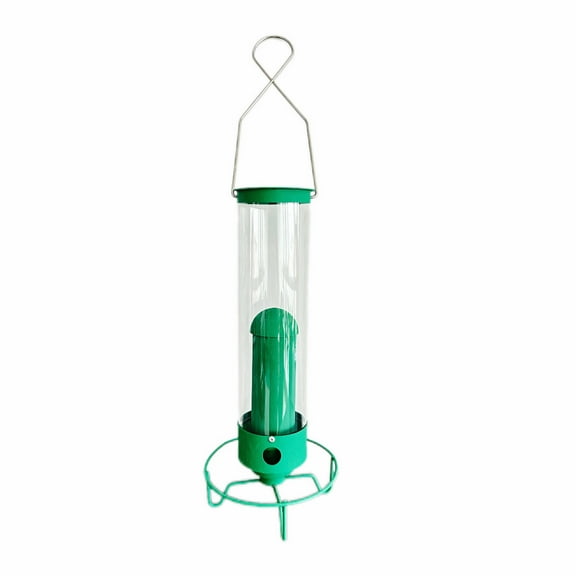 Hiroekza Hanging Flower Hummingbird Feeder for Outdoor Garden Decor Leak-Proof Easy Clean Fill Bird Feeder for Bird Lovers