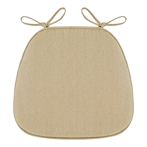 Hiroekza Home Summer Breathable Linen Sponge Cushion Dining Chair Cushion Office Seat Cushion Bedroom Cushion Home Essentials Beige