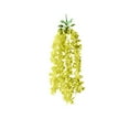 thumbnail image 1 of Hiroekza Lilac Artificial Hanging Flowers Garland Vines Faux Hanging Flowers 80cm Plastic Fake Flower Wedding Home Office Arch Decoration Yellow, 1 of 6