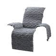 thumbnail image 1 of Hiroekza Luxury Velvet Recliner Sofa Cushion Chair Cover - Non-Slip Sofa Protector with Elastic Straps Gray, 1 of 5
