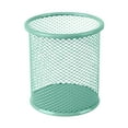 thumbnail image 1 of Hiroekza Mesh Metal Pen Cup Holder - Steel Desk Organizer for Pens, Pencils & Stationery - Office, Home, Supplies, 1 of 6