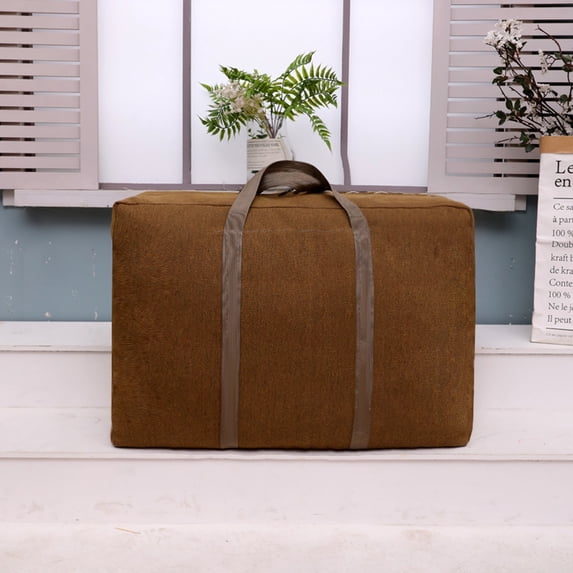 Hiroekza Moving Bedroom Storage Bag, Clothing Storage Bag Travel Bag, Water Proof Shoulder Bag, Clothes Hand Luggage Bag
