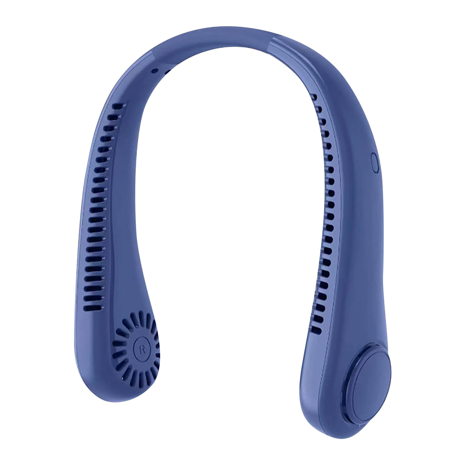 Hiroekza Neck Fan Personal Fan Leafless Hanging Fan Refrigeration Outdoor Usb Charging Portable Lazy Hanging Neck Small Fan Turbine