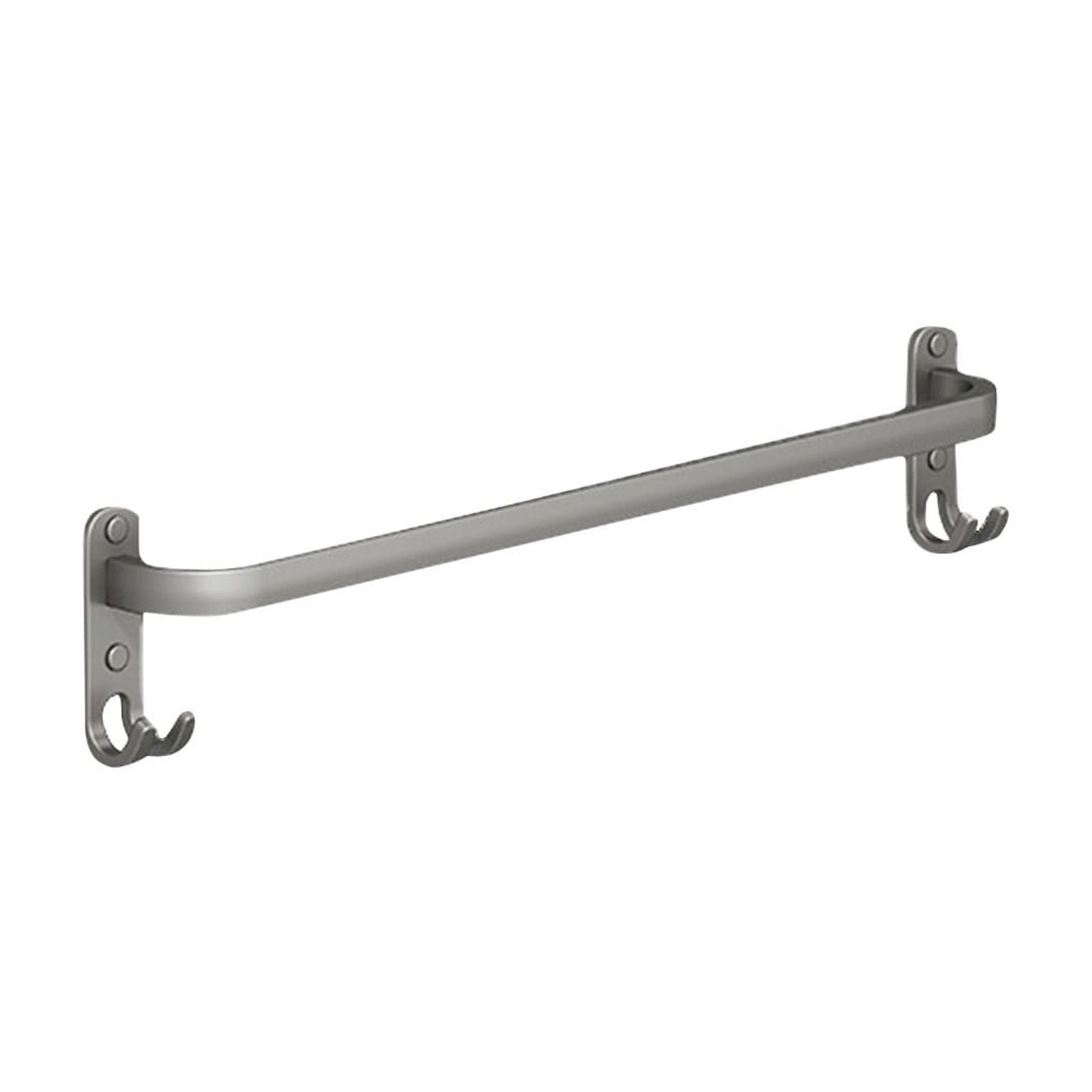 Hiroekza No-Drill Towel Rack for Bathroom 16 Inch Aluminum Alloy