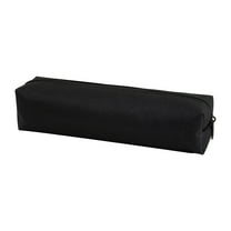 Hiroekza Oxford Cloth Pencil Case Pencil Pouch - Large Capacity, Multi-Use Organizer for College, Office & Travel Black