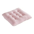 thumbnail image 1 of Hiroekza Premium Lambswool 9-Pin Cushion - Soft, Thickened, Double-Sided Office & Dormitory Chair Pad for Winter Warmth Pink, 1 of 4