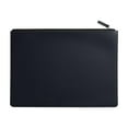 thumbnail image 1 of Hiroekza Premium PU Leather File Document Bag - Sleek, Waterproof Official Briefcase for Men & Women Black, 1 of 5
