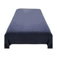 thumbnail image 1 of Hiroekza Premium Twin Flat Sheet, Bed Sheet - Soft Velvet Flannel, Cozy, Warm, Anti-Static & Non-Pilling - Multiple Colors Available Dark Gray, 1 of 5