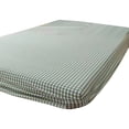 thumbnail image 1 of Hiroekza Queen Size Fitted Sheet - Non-Slip, Breathable Cotton & Linen Skin-friendly Fitted Sheet for Mattress Protection Green, 1 of 5