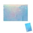 thumbnail image 1 of Hiroekza Rainbow Disposable Plastic Tablecloth 39x106" Rectangle - Waterproof Indoor Outdoor Dining Table Cloth for Party, Picnic - Home Kitchen Party Dining Table Cover Sky Blue, 1 of 7