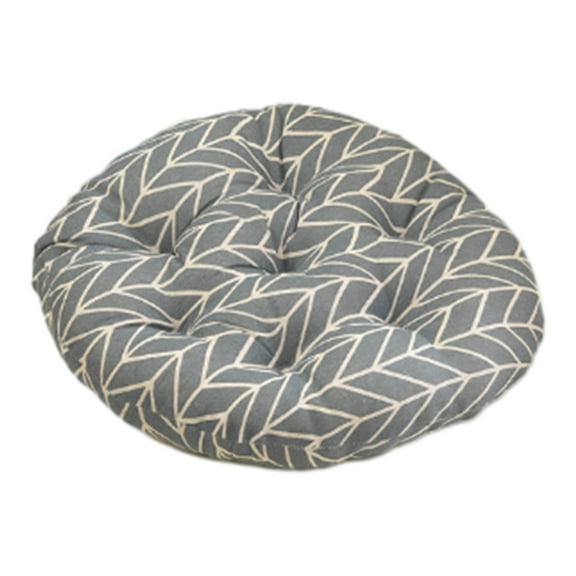 Hiroekza Seat Cushions For Home Use, Tufted Corduroy Floor Cushions For Living Room Tatami, Round Chair Cushions, 16 Inch Clearance