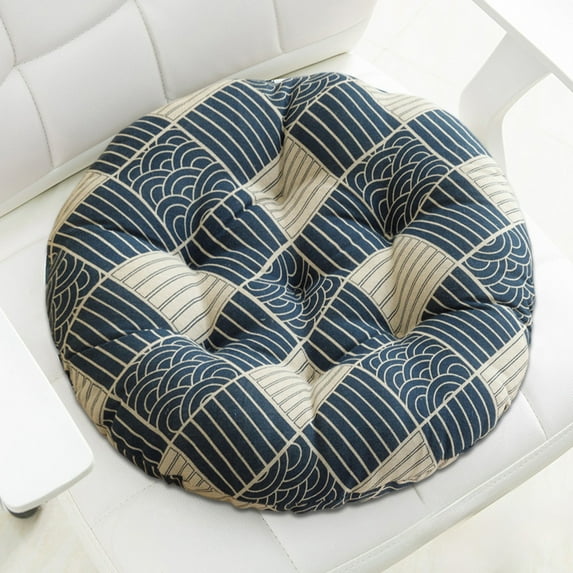 Hiroekza Seat Cushions, Outdoor Chair Cushions Bedroom Flax Cushion Futon Tatami Lazy Cushion Floor Round Breathable Cushion Summer Thickened Chair Cushion