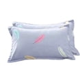 thumbnail image 1 of Hiroekza Set of 2 Farmhouse Pillow Shams - Standard Size Breathable Polyester Pillow Covers with Envelope Closure - Rustic Bedroom Decor, Soft & Durable Bed Pillow Cases, 1 of 6