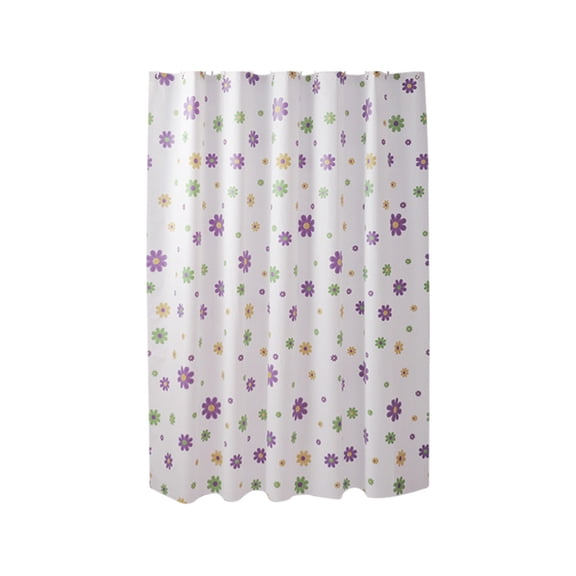 Hiroekza Shower Curtain Liner Waterproof Mildew Proof Fabric Polyester Punch-Free Light Transmitting Frosted Texture for Bathroom Privacy Washable 70.7x39.3in