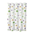 thumbnail image 1 of Hiroekza Shower Curtain Liner Waterproof Washable Fabric Shower Curtain with Hooks Printed for Bathroom Dorm Hotel Antimicrobial Mold Resistant 70.7x47.2in, 1 of 7