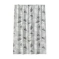 thumbnail image 1 of Hiroekza Shower Curtain Liner Waterproof Washable Fabric Shower Curtain Liner Antimicrobial Mold & Mildew Resistant for Bathroom Dorm Hotel Spa 70.7x70.7in Gray, 1 of 6