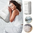 thumbnail image 1 of Hiroekza Sleeping Pillow Neck Protection Traction Pillow-washable Pillow Core- Home Dormitory- Hotel-student- Adult Pillow Pillows for Bed, 1 of 9