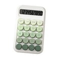 thumbnail image 1 of Hiroekza Small 10-Digit LCD Basic Calculator - Sleek, Portable & Perfect for Home, School, & Office Use Green, 1 of 8