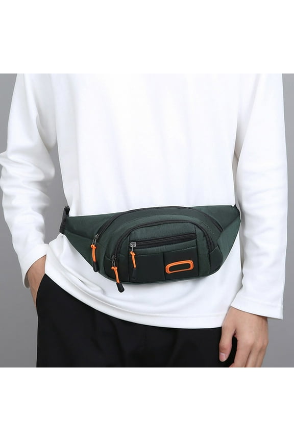 Small Backpack Sports Waist Bag With Multifunctional and Multi Opening Chest Bag With Large Capacity Lightweight Shoulder Thick Fabric Crossbody Bag Crossbody Bag for women