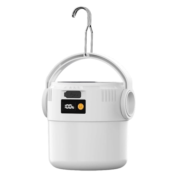 Hiroekza Solar Camping Lights Portable Rechargeable Lantern Hanging Tent Lamp Flashlight Spotlight Outdoor Bright Battery Operated Bulbs Outdoor for Power