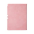 thumbnail image 1 of Hiroekza Solid Color Diary Thick Work Notebook A5 Perforated 200 Pages 8.34x6.18in 80g Dorian Paper Hardcover Business Pen Notebook for Office School Use Pink, 1 of 7
