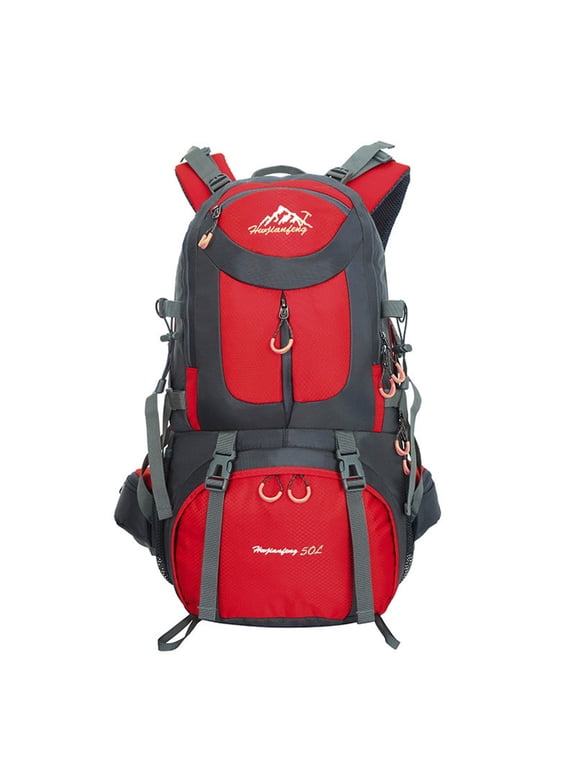 Sports & Outdoors Clearance! 50L Hiking Backpack, Camping Bag, 45+5 Liter Lightweight Backpacking Back Pack