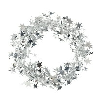 Hiroekza Star Copper Wire Battery Operated String Lights - Christmas LEDs Bendable Christmas Decor for Wreaths, Crafts, Indoor Outdoor Christmas Decorations Holiday Party Wedding