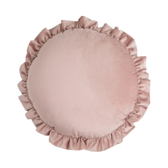 Hiroekza Stylish & Comfy Round Throw Pillows 18 Inch - Perfect for Modern Decor & Ultimate Relaxation Pink